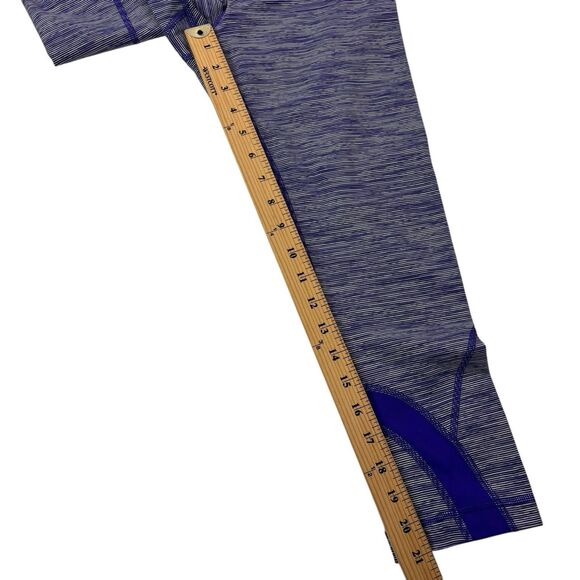 Lululemon Run Inspire Crop II Bruised Berry Wee Leggings Women's Size 6‎ EUC - Picture 11 of 16